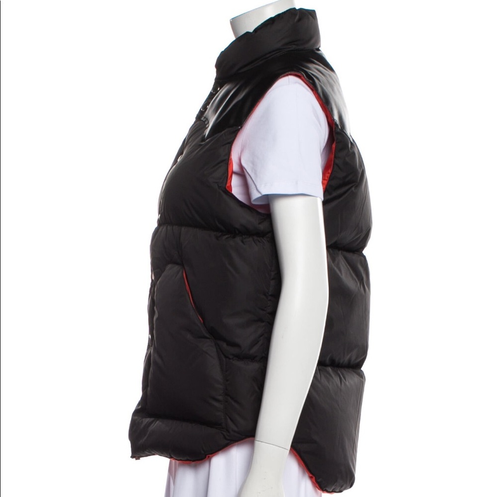 Palm angels reversible fluffy down vest - Picture 2 of 13